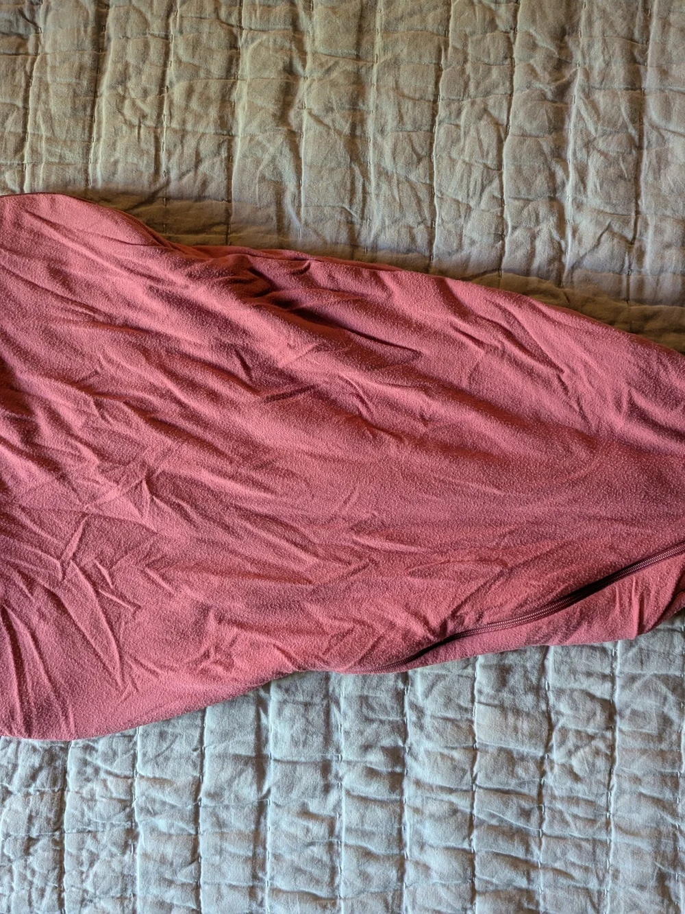 Quince Sleeveless Sleep Sack- Dusty Rose 2.5 TOG
